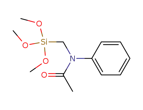 N-(trimethoxysilylmethyl)acetanilide