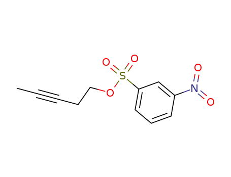 pent-3-yn-1-yl 3-nitrobenzenesulfonate