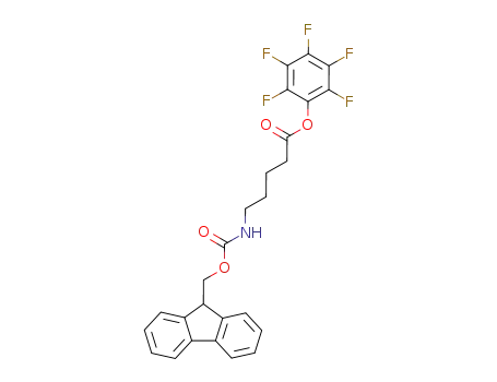 FMOC-δ-aminovaleric acid pentafluorophenyl ester (FMOC-δ-Ava-OPfp)