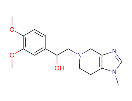 1-(3,4-Dimethoxy-phenyl)-2-(1-methyl-1,4,6,7-tetrahydro-imidazo[4,5-c]pyridin-5-yl)-ethanol