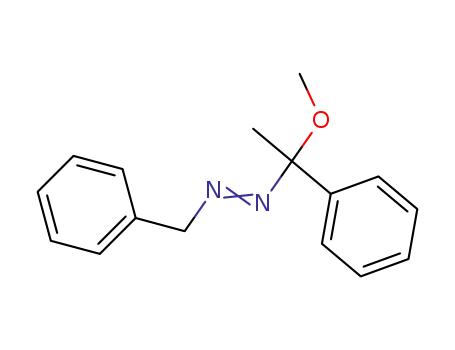 Benzyl-(1-methoxy-1-phenyl-ethyl)-diazene