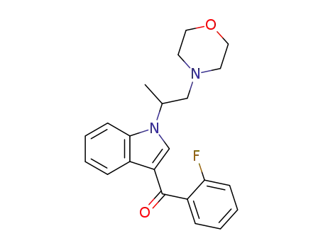 Methanone,
(2-fluorophenyl)[1-[1-methyl-2-(4-morpholinyl)ethyl]-1H-indol-3-yl]-