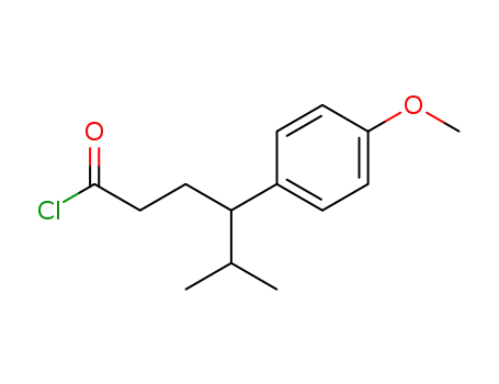4-(4-Methoxy-phenyl)-5-methyl-hexanoyl chloride