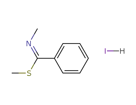 N-Methyl-thiobenzimidic acid methyl ester; hydriodide
