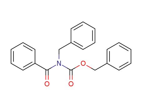 Molecular Structure of 43008-56-6 (Benzoyl-benzyl-carbamic acid benzyl ester)