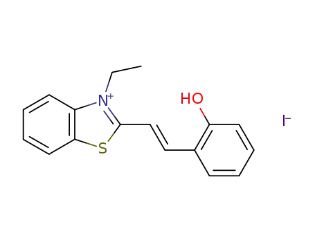 (E)-3-ethyl-2-(2-hydroxystyryl)benzo[d]thiazol-3-ium iodide