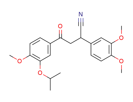 2-(3,4-dimethoxyphenyl)-4-(3-isopropoxy-4-methoxyphenyl)-4-oxobutyronitrile