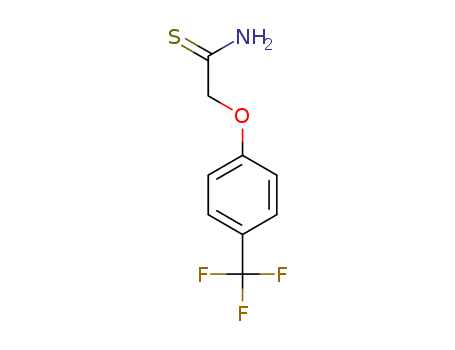 2-[4-(Trifluoromethyl)phenoxy]ethanethioamide