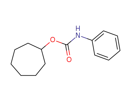 Molecular Structure of 6388-22-3 (phenyl-carbamic acid cycloheptyl ester)