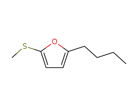 Furan, 2-butyl-5-(methylthio)-