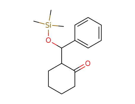 Cyclohexanone, 2-[(R)-phenyl[(trimethylsilyl)oxy]methyl]-, (2S)-rel-