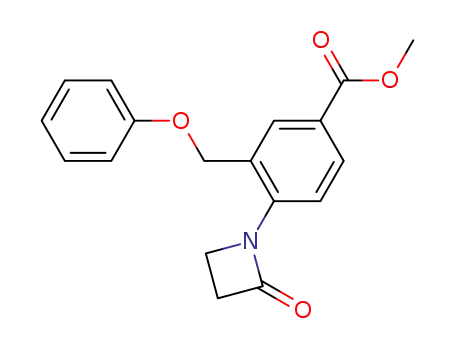 Methyl 4-(2-oxoazetidin-1-yl)-3-(phenoxymethyl)benzoate