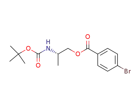 4-Bromo-benzoic acid (S)-2-tert-butoxycarbonylamino-propyl ester