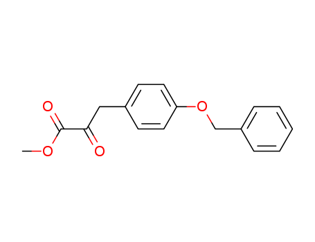 Benzenepropanoic acid, a-oxo-4-(phenylmethoxy)-, methyl ester