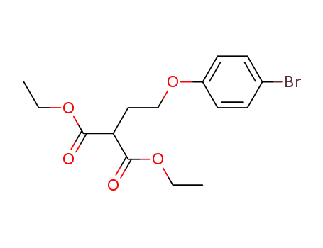 Propanedioic acid, [2-(4-bromophenoxy)ethyl]-, diethyl ester