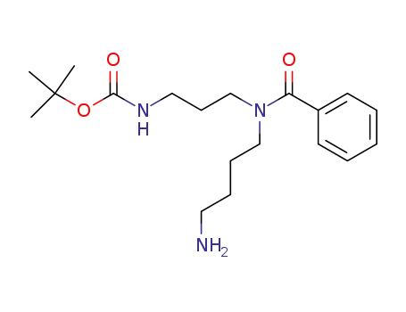 Carbamic acid, [3-[(4-aminobutyl)benzoylamino]propyl]-,
1,1-dimethylethyl ester