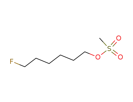 Molecular Structure of 352-95-4 (6-Fluorohexyl=methanesulfonate)