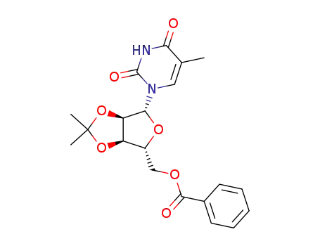 5'-O-benzoyl-2',3'-O-isopropylidene-5-methyluridine