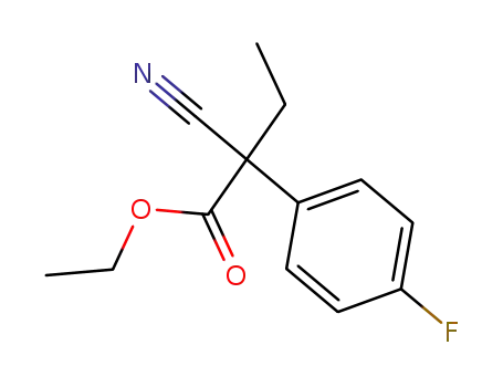 ethyl 2-cyano-2-(4-fluorophenyl)butanoate