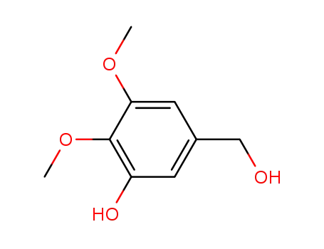 Molecular Structure of 122271-46-9 (3,4-DIMETHOXY-5-HYDROXYBENZYL ALCOHOL)