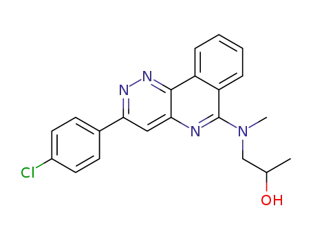 1-{[3-(4-Chloro-phenyl)-pyridazino[4,3-c]isoquinolin-6-yl]-methyl-amino}-propan-2-ol