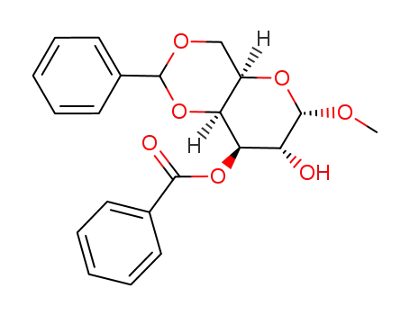 methyl 3-O-benzoyl-4,6-O-benzylidene-α-D-galactopyranoside
