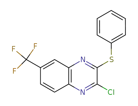 6-(trifluoromethyl)-3-(phenylthio)-2-chloroquinoxaline
