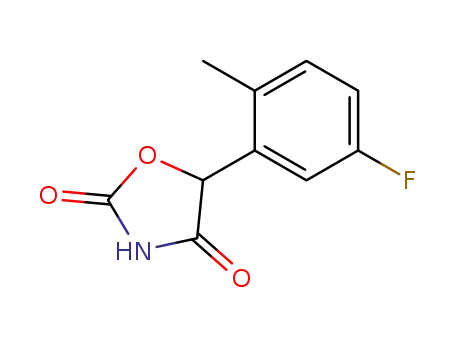 5-(5-fluoro-2-methylphenyl)oxazolidine-2,4-dione