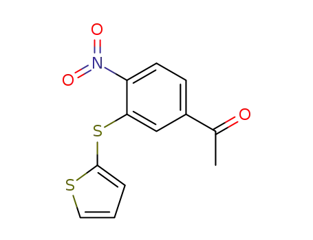 1-[4-Nitro-3-(thiophen-2-ylsulfanyl)-phenyl]-ethanone