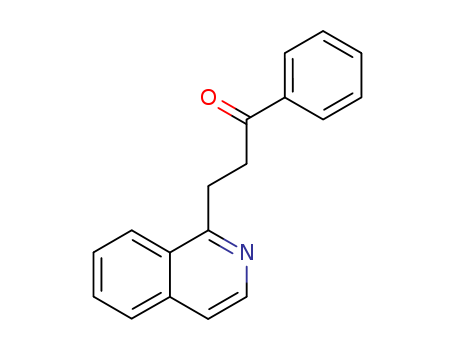 1-Propanone,3-(1-isoquinolinyl)-1-phenyl- cas  10293-89-7