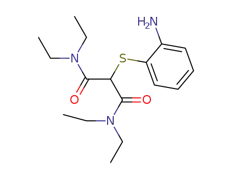 Propanediamide, 2-[(2-aminophenyl)thio]-N,N,N',N'-tetraethyl-