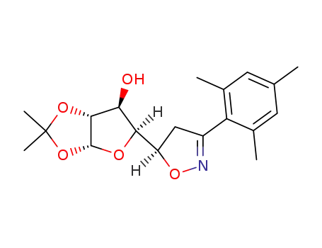 5-(1,2-O-isopropylidene-α-D-xylo-tetrafuranos-4-yl)-3-(2,4,6-trimethylphenyl)-2-isoxazoline