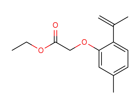 Ethyl 2-(2-isopropenyl-5-methylphenoxy)ethanoate