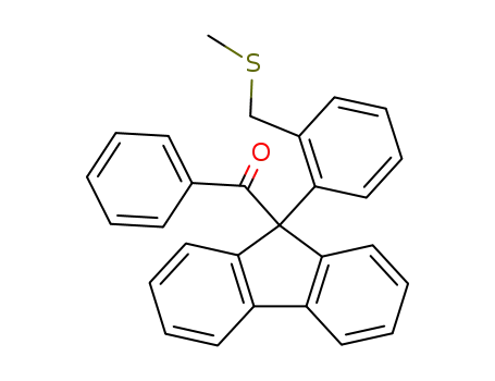 9-Benzoyl-9-(o-methylthiomethylphenyl)fluorene