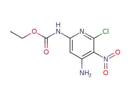 ethyl N-(4-amino-6-chloro-5-nitro-2-pyridyl)carbamate