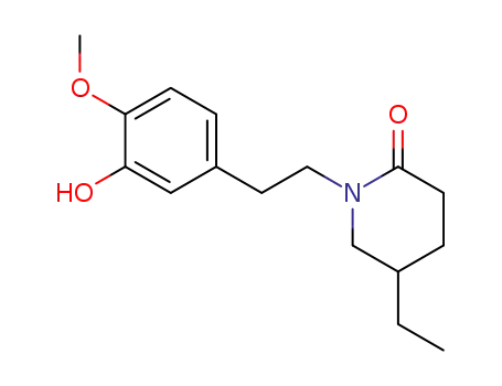 5-ethyl-1-(3-hydroxy-4-methoxyphenethyl)-2-piperidone