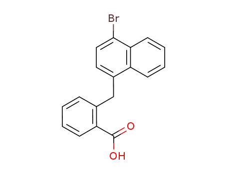 o-<(4-bromo-1-naphthyl)methyl>benzoic acid
