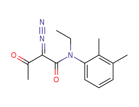 Butanamide, 2-diazo-N-(2,3-dimethylphenyl)-N-ethyl-3-oxo-