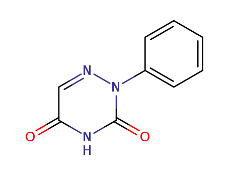 Molecular Structure of 4315-66-6 (1,2,4-Triazine-3,5(2H,4H)-dione, 2-phenyl-)