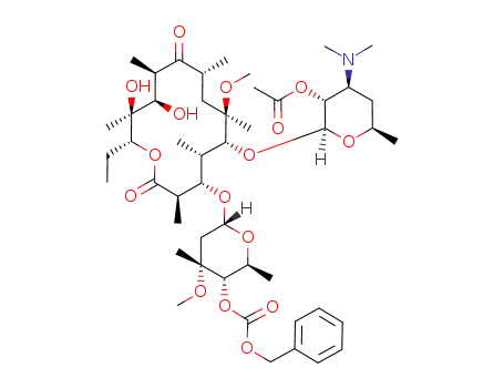 2'-O-acetyl-4''-O-(benzyloxycarbonyl)-6-O-methylerythromycin A