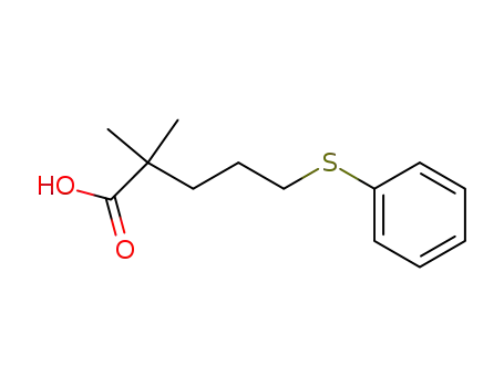 5-phenylthio-2,2-dimethylhexanoic acid