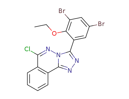 6-Chloro-3-(3,5-dibromo-2-ethoxy-phenyl)-[1,2,4]triazolo[3,4-a]phthalazine