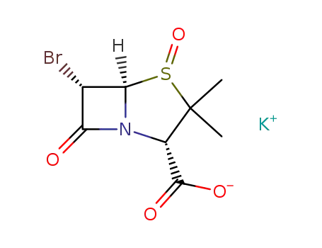 6α-bromopenicillanic acid 1-oxide potassium salt