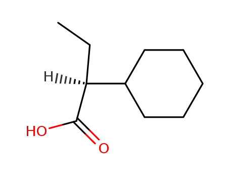 Cyclohexaneacetic acid, a-ethyl-, (S)-