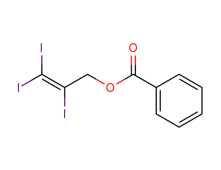 2-Propen-1-ol, 2,3,3-triiodo-, benzoate