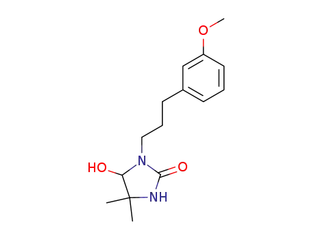 2-Imidazolidinone,
5-hydroxy-1-[3-(3-methoxyphenyl)propyl]-4,4-dimethyl-
