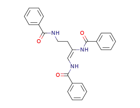 Molecular Structure of 66675-20-5 (Benzamide, N,N',N''-1-butene-1,2,4-triyltris-, (Z)-)