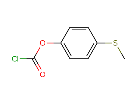 Molecular Structure of 52177-63-6 (p-methylthiophenyl chloroformate)