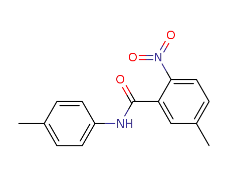 Benzamide, 5-methyl-N-(4-methylphenyl)-2-nitro-
