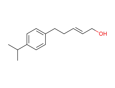 2-Penten-1-ol, 5-[4-(1-methylethyl)phenyl]-, (E)-